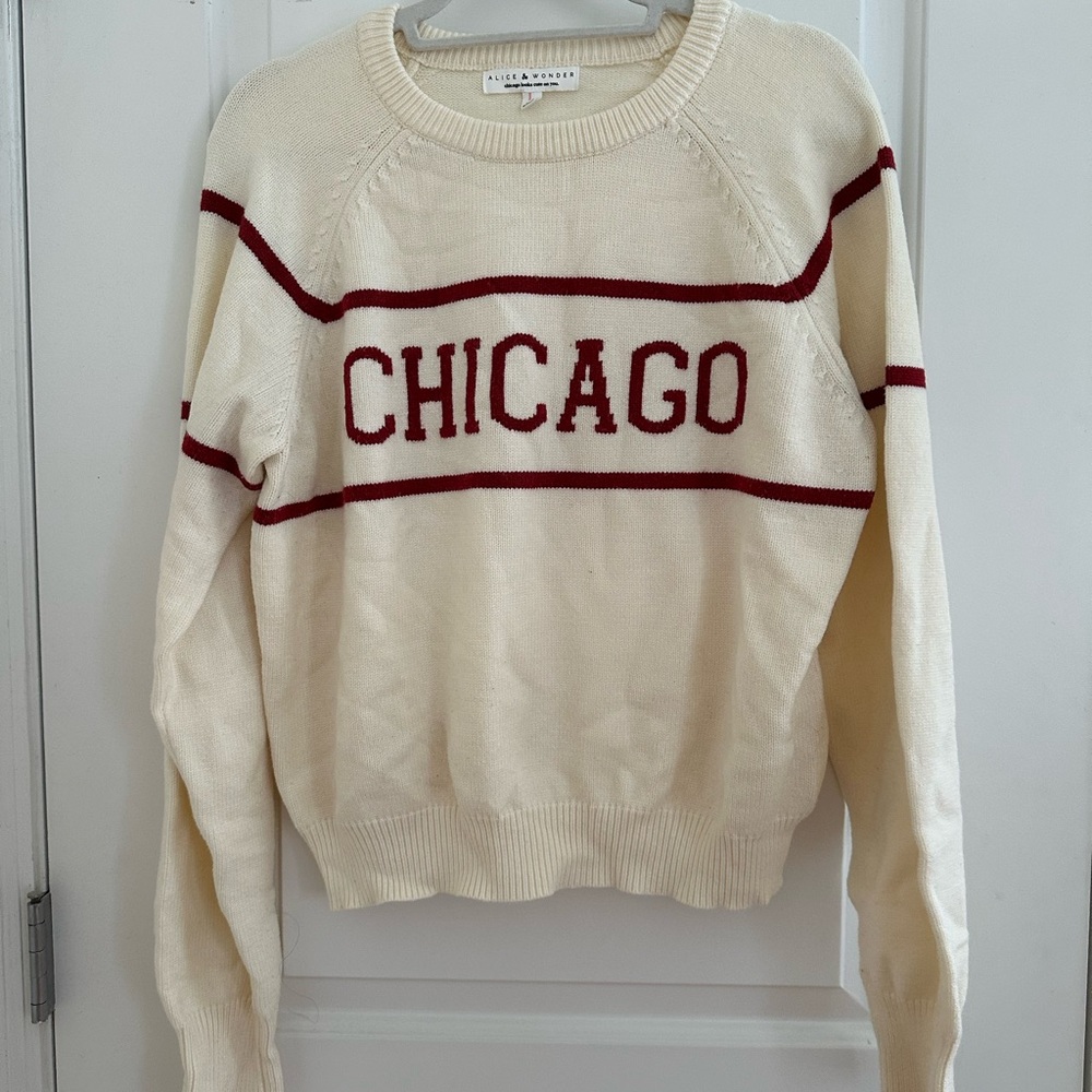 Chicago Vintage-Style Crewneck Sweater